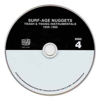 4CD Various: Surf-Age Nuggets (Trash & Twang Instrumentals 1959 - 1966)