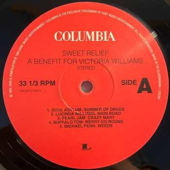 2LP Various: Sweet Relief (A Benefit For Victoria Williams)