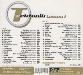 2CD Various: Tecktonik Lesson 1