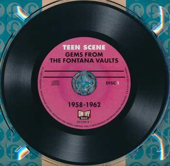 3CD Various: Teen Scene Gems From The Fontana Vaults DIGI