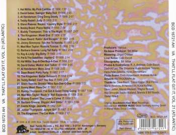 CD Various: That'll Flat ... Git It! Vol. 21: Rockabilly & Rock’N'Roll From The Vault Of Atlantic Records