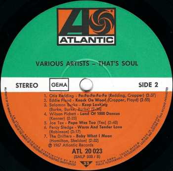 LP Various: That’s Soul