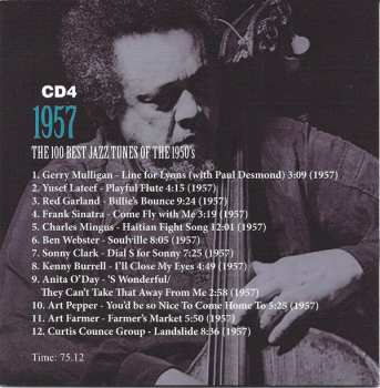 8CD/Set di cofanetti Various: The 100 Best Jazz Tunes Of The 1950's
