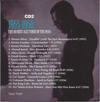 8CD/Set di cofanetti Various: The 100 Best Jazz Tunes Of The 1950's