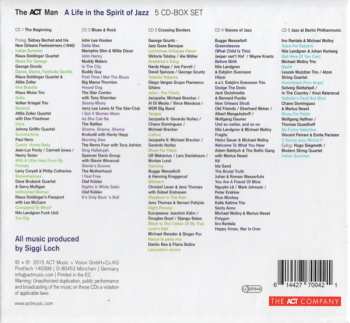 5CD/Set di cofanetti Various: The ACT Man (A Life In The Spirit Of Jazz) 75 Siggi Loch