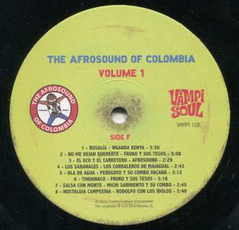 3LP Various: The Afrosound Of Colombia Volume 1