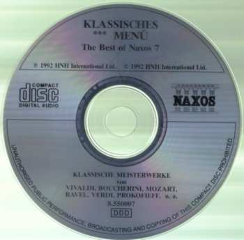 CD Various: Musikalisches ★★★ Menü In 16 Gängen (The Best Of Naxos 7)