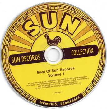 CD Various: The Best Of Sun Records Volume 1