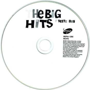 CD Various: The Big Hits Of Yesterday