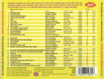 CD Various: The Golden Age Of American Rock 'N' Roll - Special Novelty Edition