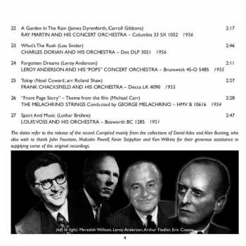 CD Various: The Golden Age Of Light Music: Four Decades Of Light Music - Volume 2 1940s & 50s