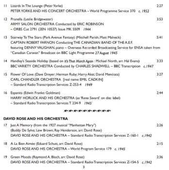 CD Various: The Golden Age Of Light Music: The Lost Transcriptions - Volume 3