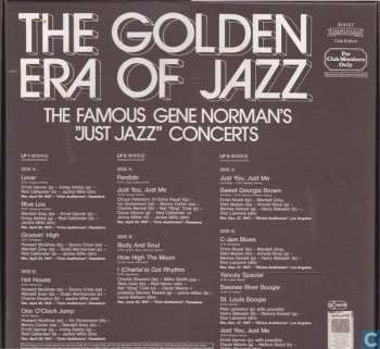 3LP/Set di cofanetti Various: The Golden Era Of Jazz - The Famous Gene Norman's "Just Jazz" Concerts