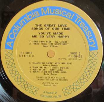 6LP/Set di cofanetti Various: The Great Love Songs Of Our Time