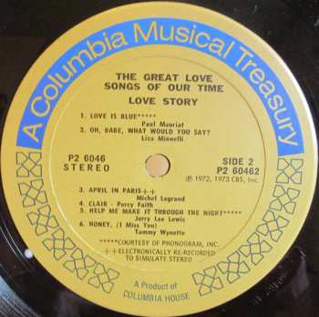 6LP/Set di cofanetti Various: The Great Love Songs Of Our Time