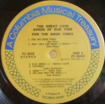 6LP/Set di cofanetti Various: The Great Love Songs Of Our Time