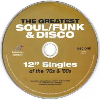 4CD/Set di cofanetti Various: The Greatest Soul/Funk & Disco 12" Singles Of The '70s & '80s