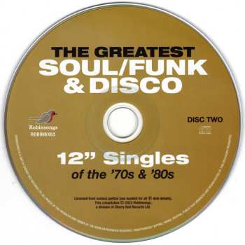 4CD/Set di cofanetti Various: The Greatest Soul/Funk & Disco 12" Singles Of The '70s & '80s