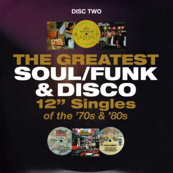 4CD/Set di cofanetti Various: The Greatest Soul/Funk & Disco 12" Singles Of The '70s & '80s