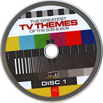2CD Various: The Greatest TV Themes Of The 50s & 60s
