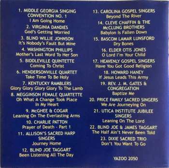 CD Various: The Half Ain't Never Been Told: Early American Rural Religious Music Vol. 2