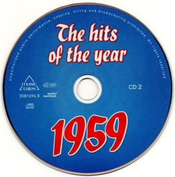 2CD Various: The Hits Of The Year 1959