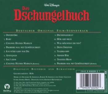 CD Various: Das Dschungelbuch (Deutscher Original Film-Soundtrack)