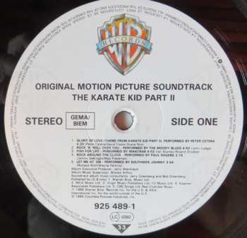 LP Various: The Karate Kid Part II (Original Motion Picture Soundtrack)