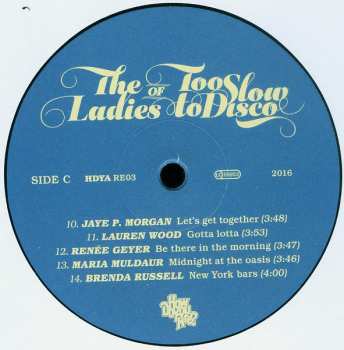 2LP Various: The Ladies Of Too Slow To Disco