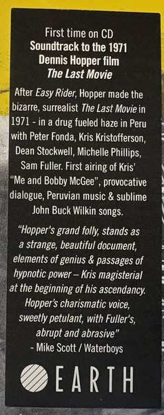 CD Various: The Last Movie (Original Motion Picture Soundtrack)