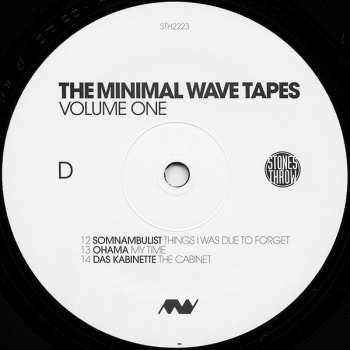 2LP Various: The Minimal Wave Tapes Volume One