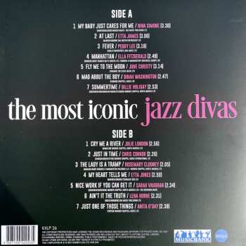 LP Various: The Most Iconic Jazz Divas