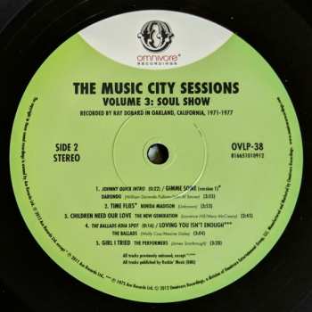 LP Various: The Music City Sessions Volume 3: Soul Show