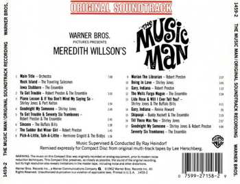 CD Various: The Music Man (Original Soundtrack Recording)