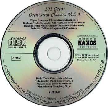 3CD Various: The Naxos Collection (Orchestral Spectacular)