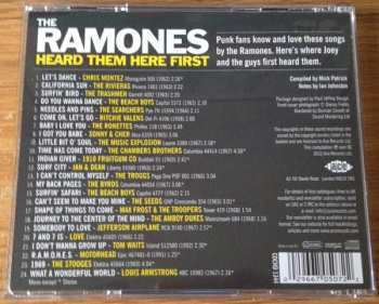 CD Various: The Ramones Heard Them Here First