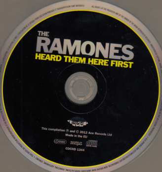 CD Various: The Ramones Heard Them Here First