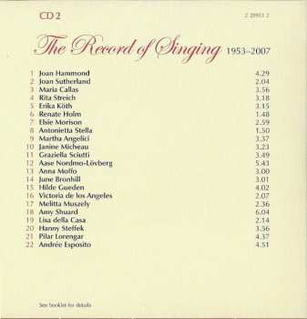 11CD/Set di cofanetti Various: The Record Of Singing Volume 5 (From The Lp To The Digital Era)
