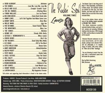 CD Various: The Rockin' Spot Volume Two Louise
