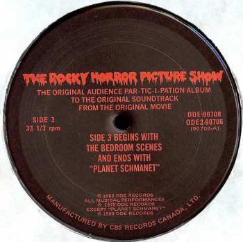2LP Various: The Rocky Horror Picture Show (The Original Audience Par-Tic-I-Pation Album)