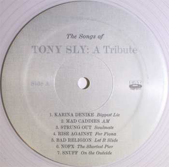 2LP Various: The Songs Of Tony Sly: A Tribute CLR