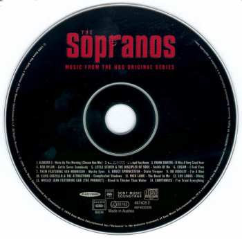 CD Various: The Sopranos - Music From The HBO Original Series