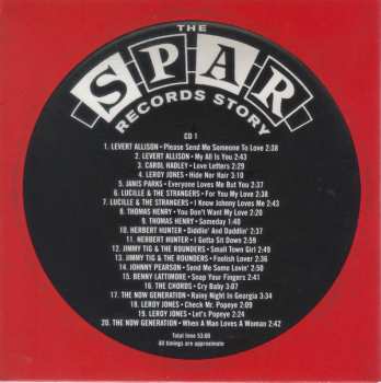 3CD Various: The Spar Records Story - The Singles Collection