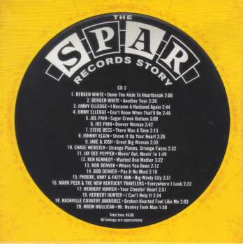 3CD Various: The Spar Records Story - The Singles Collection