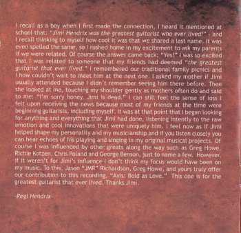 CD Various: The Spirit Lives On Volume 1 (The Music Of Jimi Hendrix Revisited)