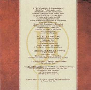 CD Various: The Spirit Lives On Volume 1 (The Music Of Jimi Hendrix Revisited)