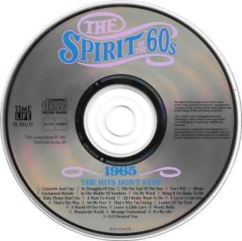CD Various: The Spirit Of The 60s (1965 The Hits Don't Stop)
