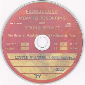 10CD/Set di cofanetti Various: The Sun Blues Box