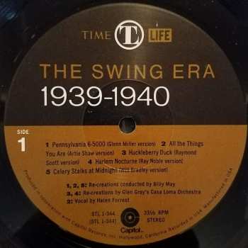 3LP/Set di cofanetti Various: The Swing Era: The Music Of 1939-1940: 1939: A Real Dream Of A Year