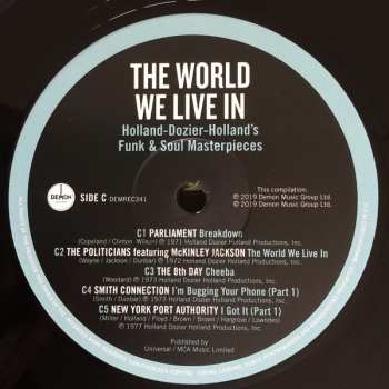 2LP Various: The World We Live In | Holland-Dozier-Holland's Funk & Soul Masterpieces